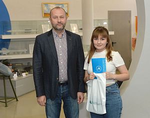 Церемония посвящения в приборостроители новых сотрудников АПЗ